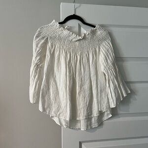 Zara off the shoulder top